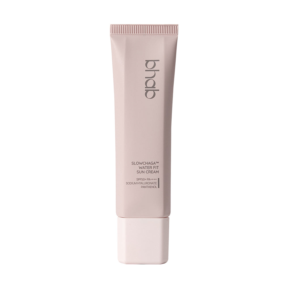 bhab bhab SLOWCHAGA Water Fit Sun Cream SPF50+ PA++++ 50ml - nourishing - front bottle shot