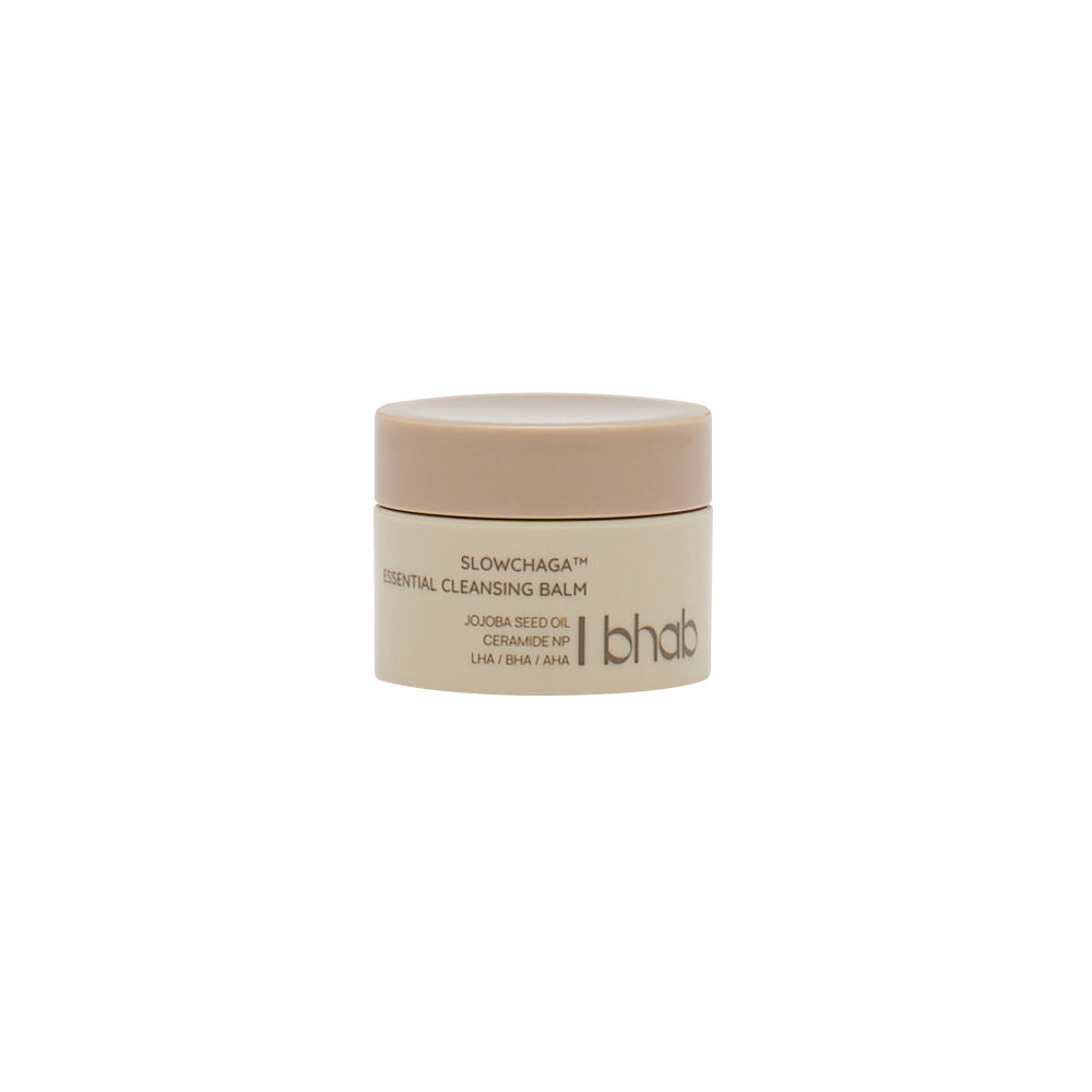 bhab bhab SLOWCHAGA Essential Cleansing Balm 15ml - hydrating - front bottle shot