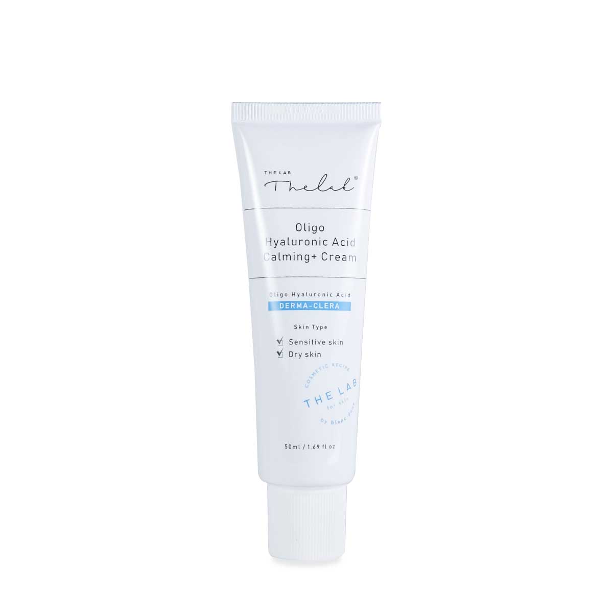 THE LAB by blanc doux THE LAB by blanc doux Oligo Hyaluronic Acid Calming+ Cream 50ml - hydrating - front bottle shot