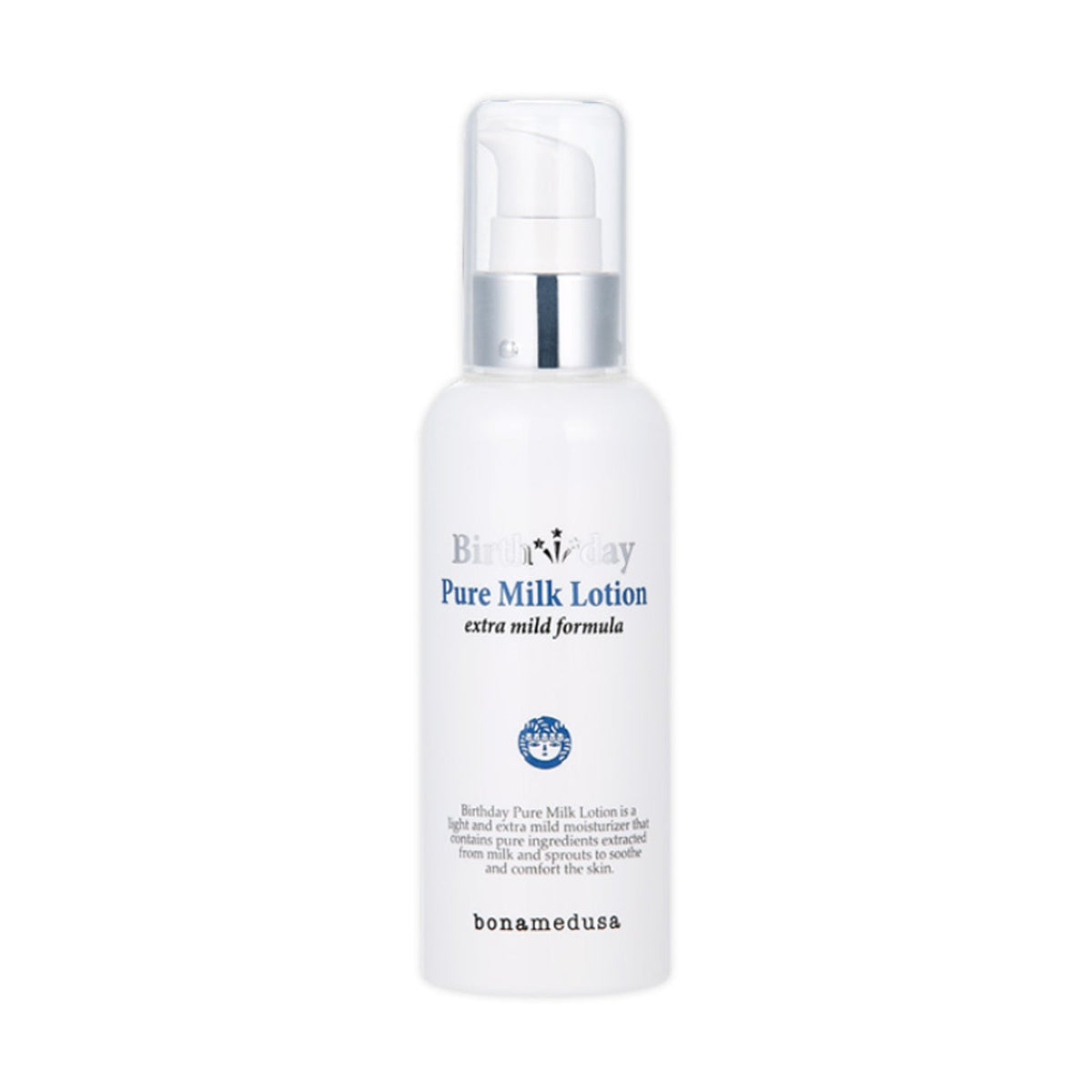 bonamedusa bonamedusa Birthday Pure Milk Lotion 150ml - hydrating - front bottle shot