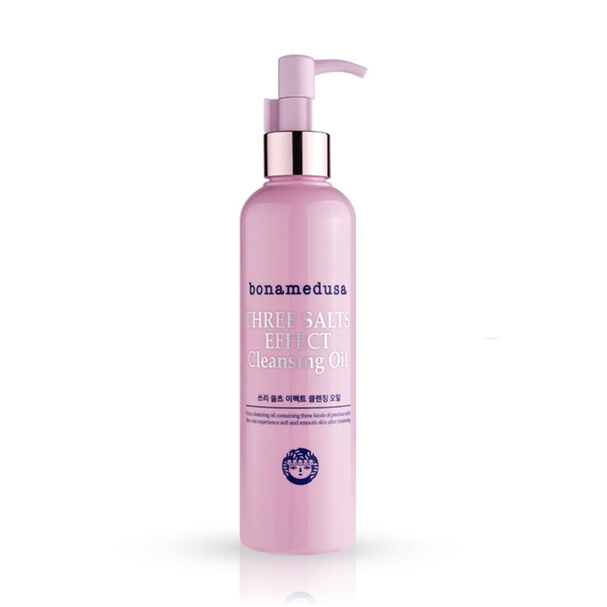 bonamedusa bonamedusa Three Salts Effect Cleansing Oil 250ml - soothing - front bottle shot