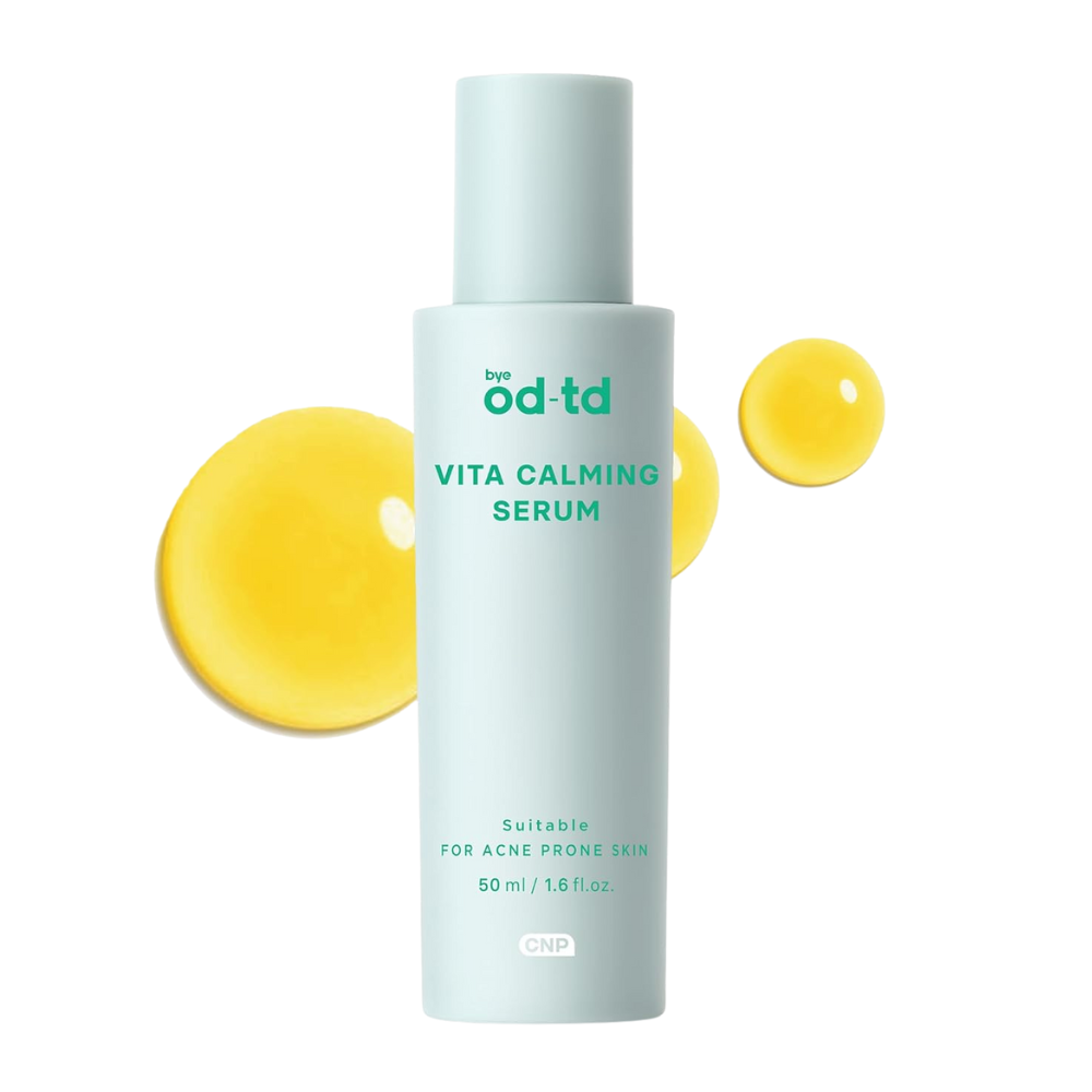 CNP Laboratory bye od-td Vitamin Calming Serum 50ml - hydrating - front bottle shot