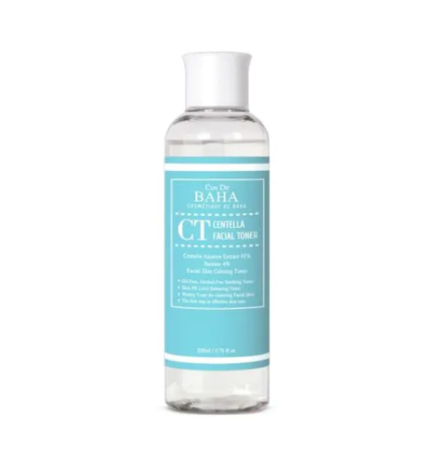 Cos De BAHA Cos De BAHA CT Centella Facial Toner 200ml - hydrating - front bottle shot