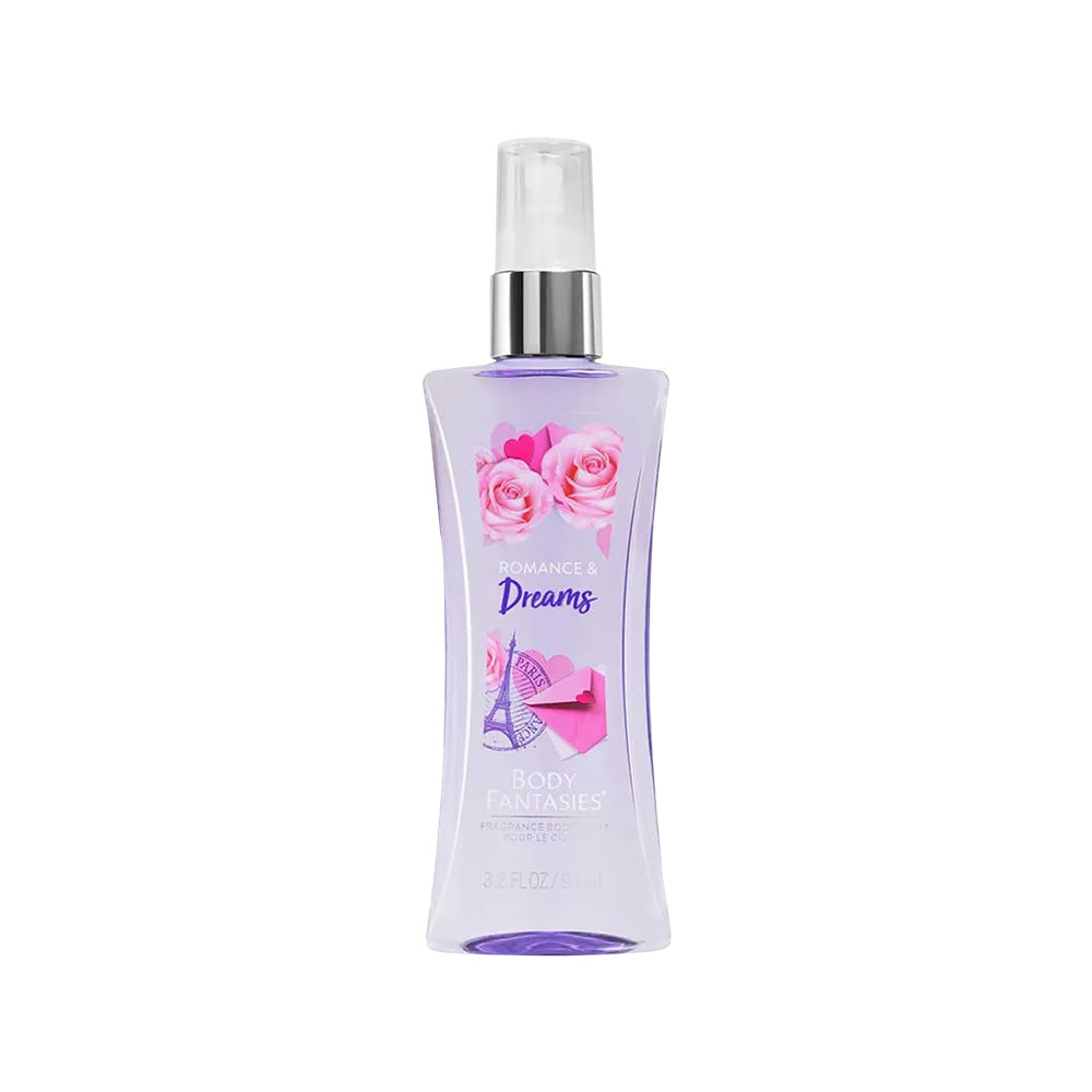 BODY FANTASIES BODY FANTASIES Body Spray Romance & Dreams 94ml - daily care - front bottle shot