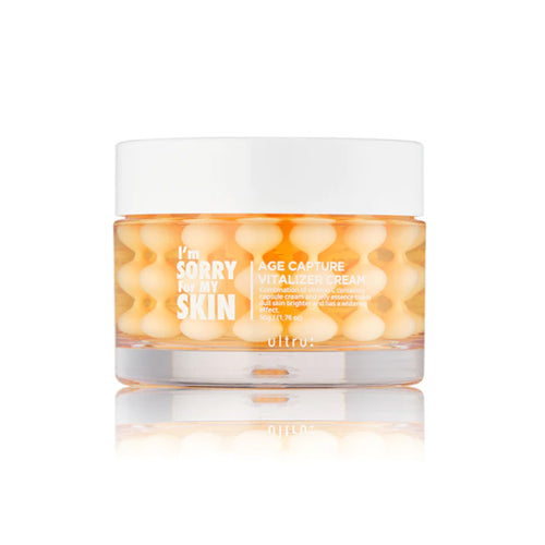 I'm Sorry For My Skin I'm Sorry for My Skin Age Capture Vitalizer Cream 50g - hydrating - front bottle shot