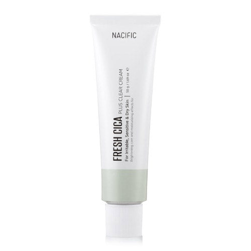 NACIFIC NACIFIC Fresh Cica Plus Clear Cream 50g - hydrating - front bottle shot