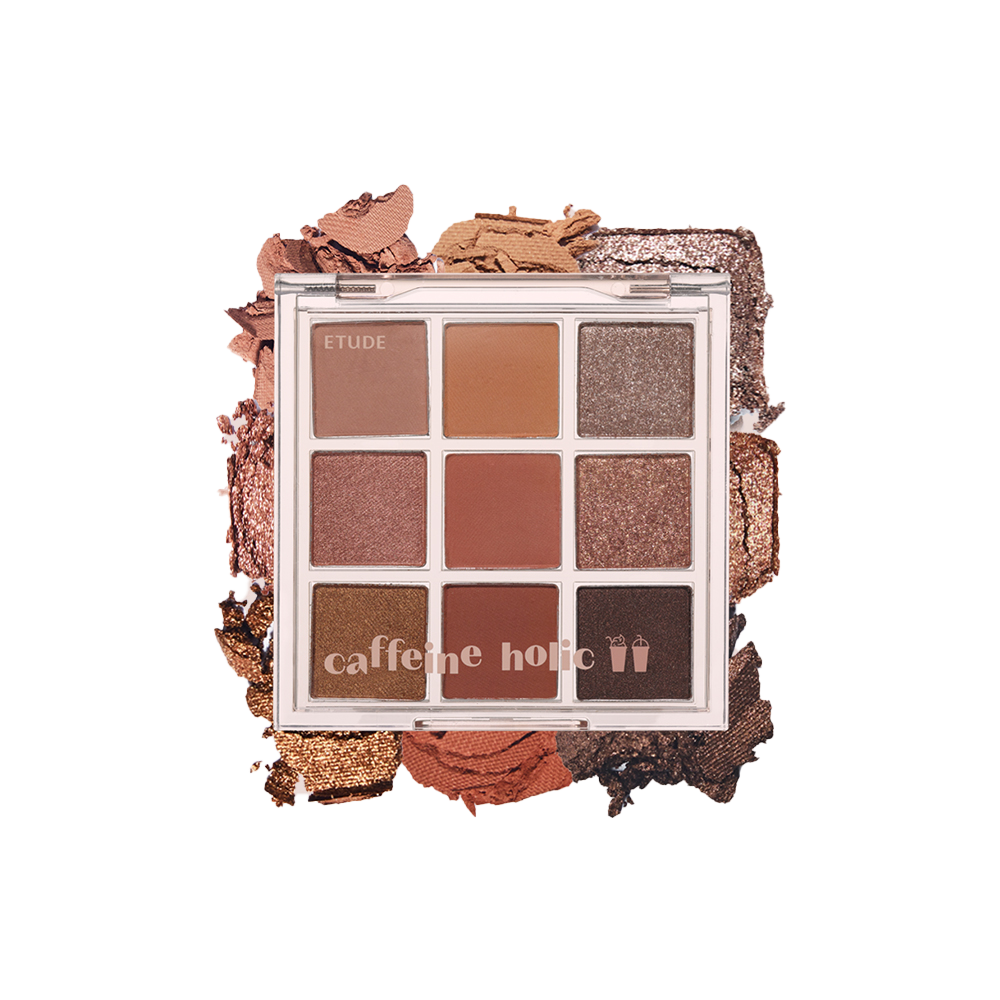 ETUDE ETUDE Play Color Eyes 9-Color #Caffeine Holic - daily care - front bottle shot
