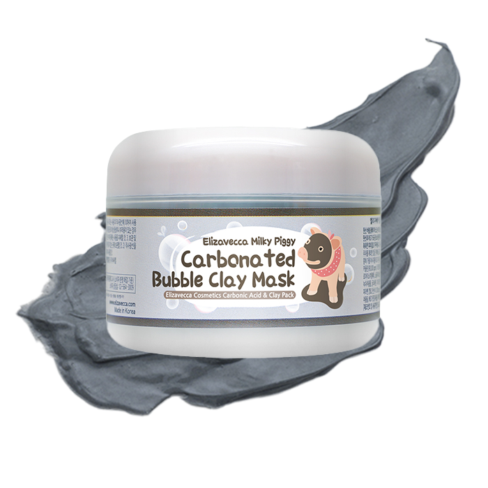 Elizavecca Elizavecca Milky Piggy Carbonated Bubble Clay Mask 100ml - pore care - front bottle shot