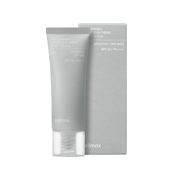 celimax celimax Dual Barrier Watery Sun Cream SPF50+ PA++++ 40ml - hydrating - front bottle shot