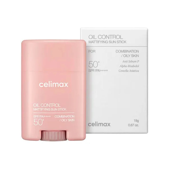 celimax celimax Oil Control Mattifying Sun Stick SPF50+ PA++++ 19g - soothing - front bottle shot