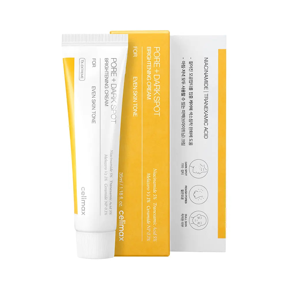 celimax celimax Pore + Dark Spot Brightening Cream 35ml - hydrating - front bottle shot