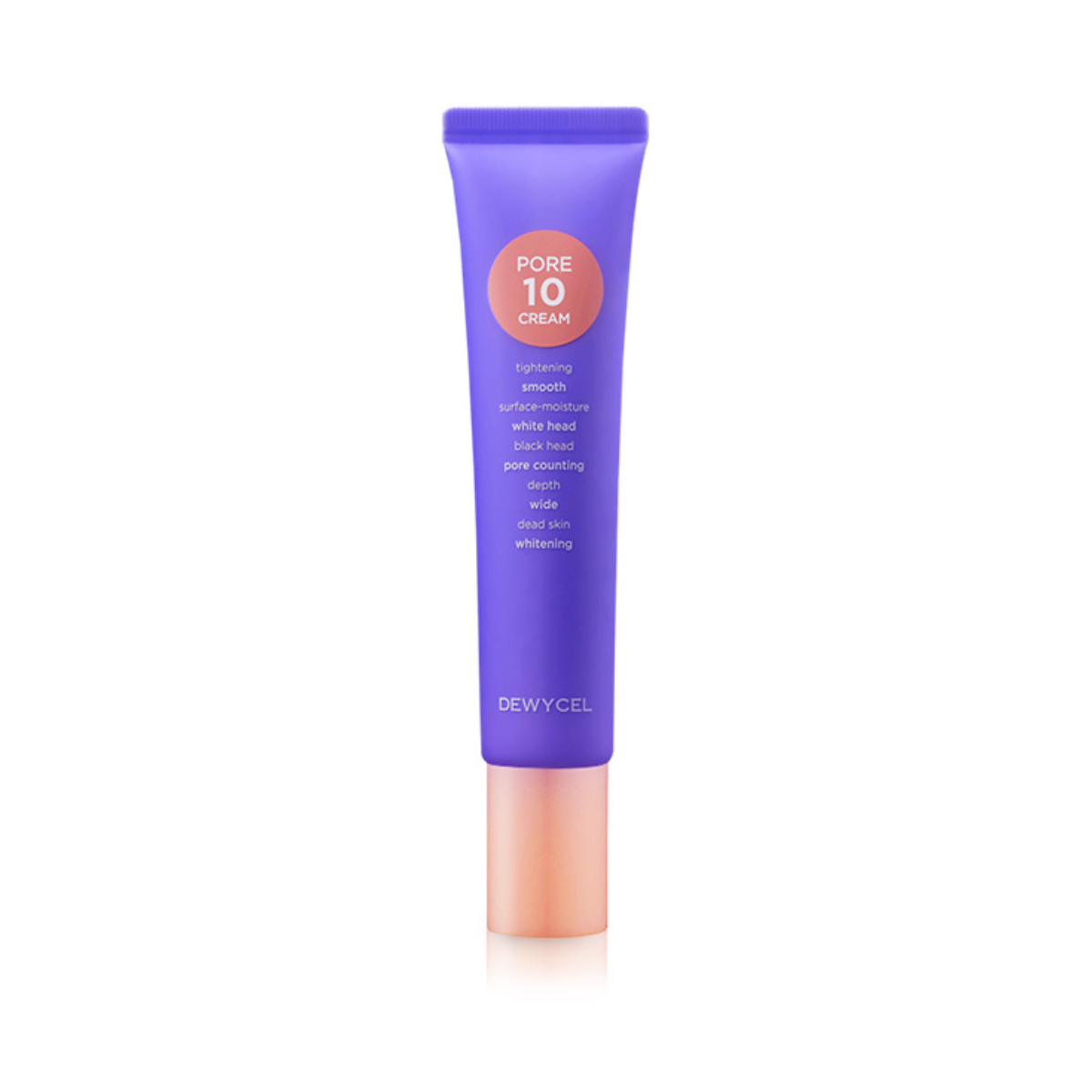 DEWYCEL DEWYCEL Pore 10 Cream 40ml - brightening - front bottle shot