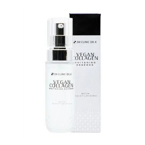 3W CLINIC 3W CLINIC Dr.K Vegan Collagen Whitening Essence 70ml - brightening - front bottle shot