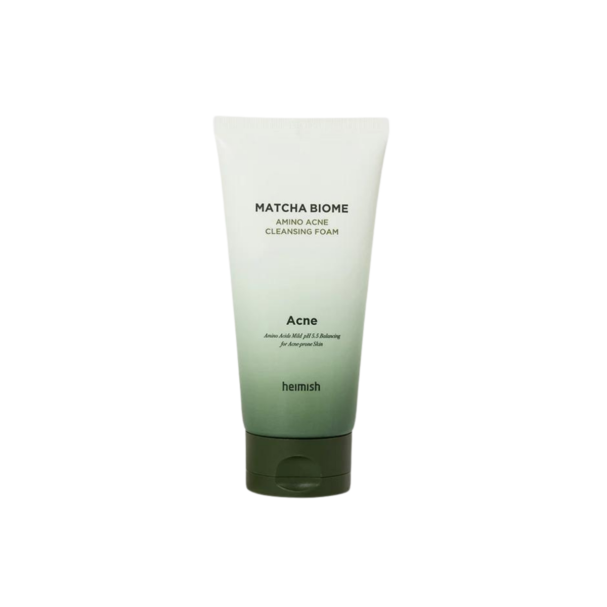 Heimish HEIMISH Matcha Biome Amino Acne Cleansing Foam 150g - hydrating - front bottle shot