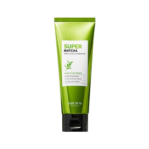 SOME BY MI SOME BY MI Super Matcha Pore Clean Cleansing Gel 100ml - hydrating - front bottle shot