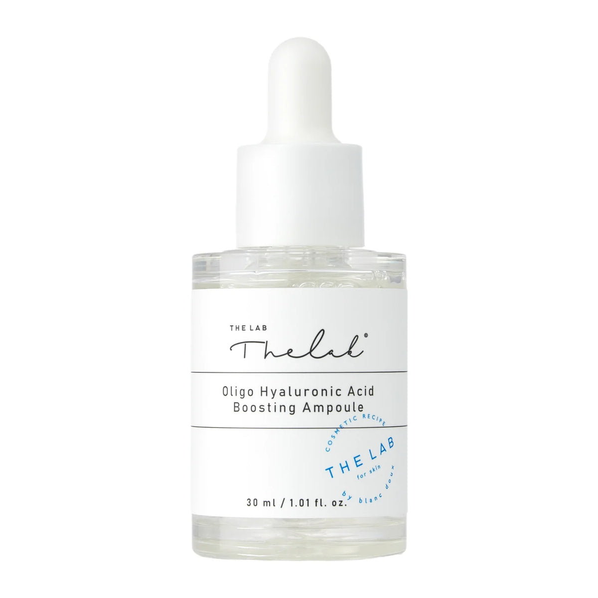 THE LAB by blanc doux The LAB by blanc doux Oligo Hyaluronic Acid Boosting Ampoule 30ml - hydrating - front bottle shot