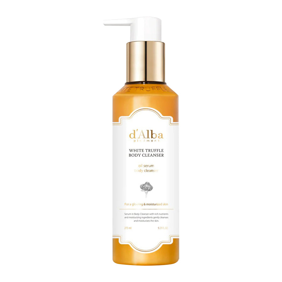 d'Alba d'Alba Vegan Serum Cleanser Pump Type 160ml - hydrating - front bottle shot