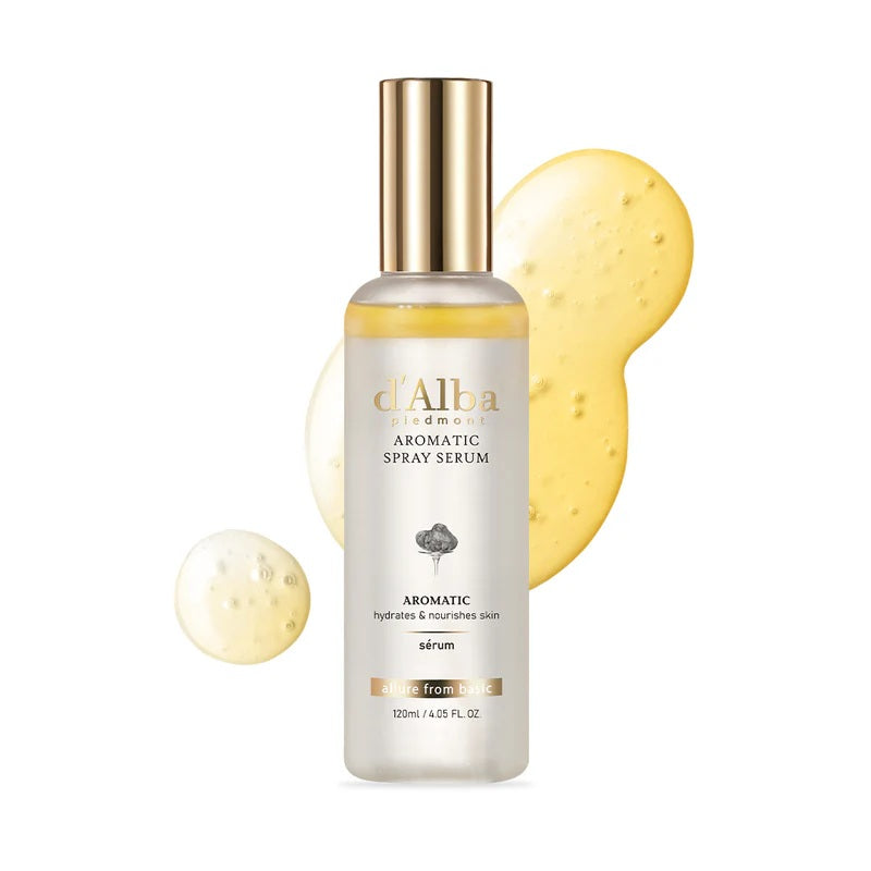 d'Alba d'Alba White Truffle First Aromatic Spray Serum 120ml - hydrating - front bottle shot