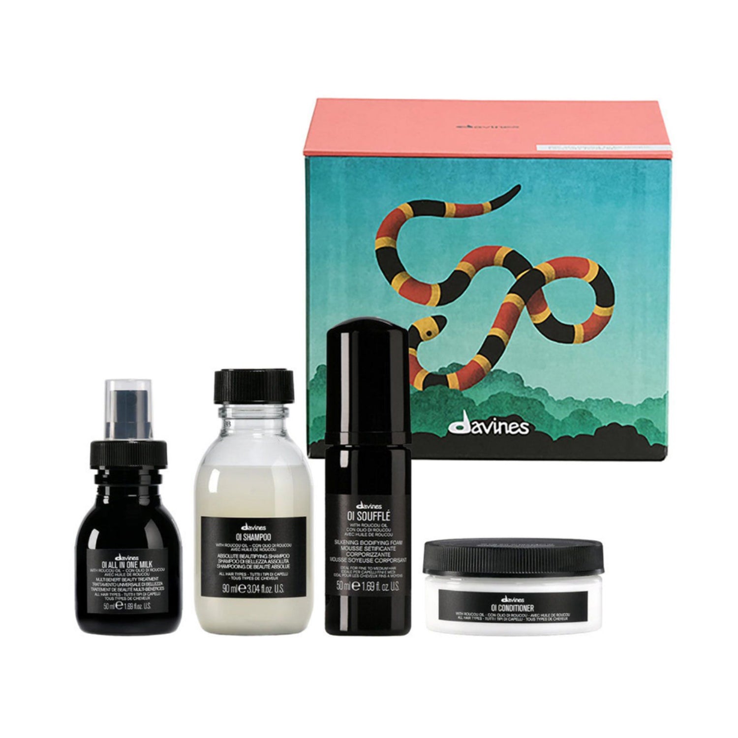 davines davines Discovery OI Mini Kit - hydrating - front bottle shot