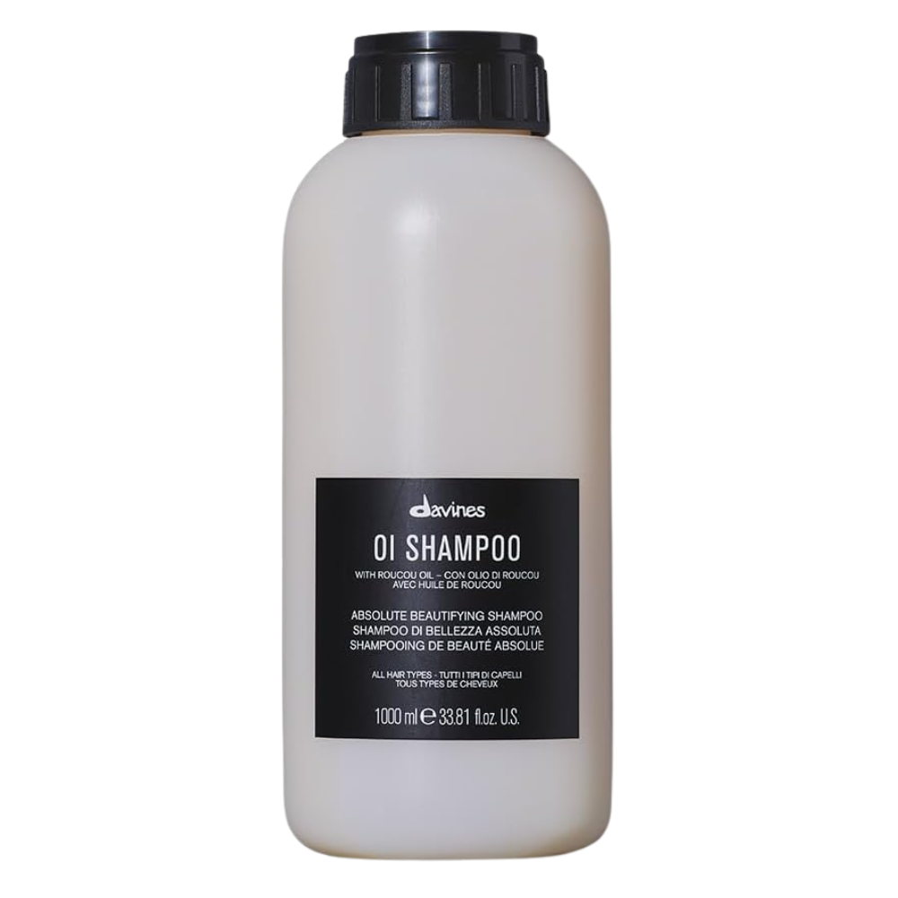 davines davines OI Shampoo 1000ml - hydrating - front bottle shot