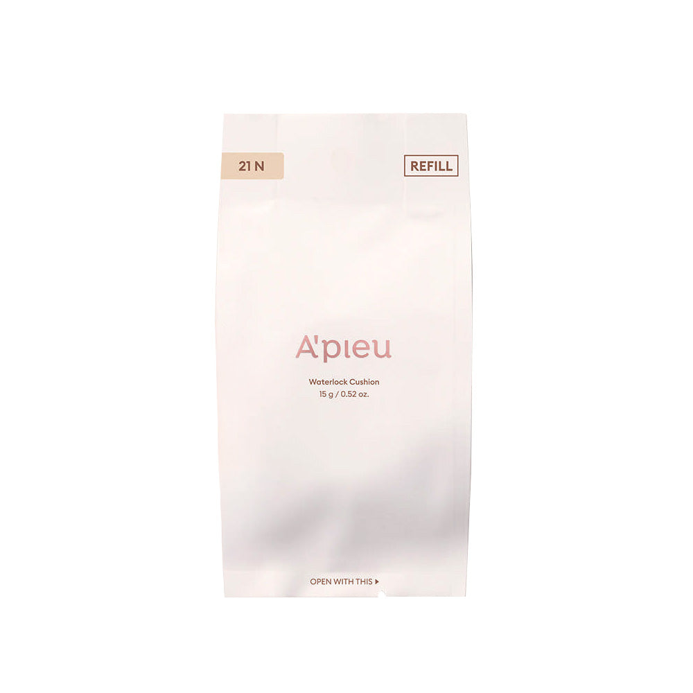 A'PIEU A'pieu Waterlock Cushion 21N Refill 15g - hydrating - front bottle shot