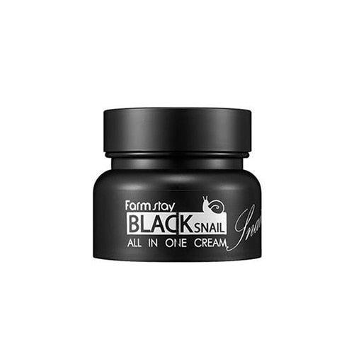 Farmstay Farmstay Black Snail All In One Cream 100ml - hydrating - front bottle shot
