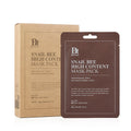 BENTON BENTON Snail Bee High Content Mask Pack 10ea - hydrating - front bottle shot
