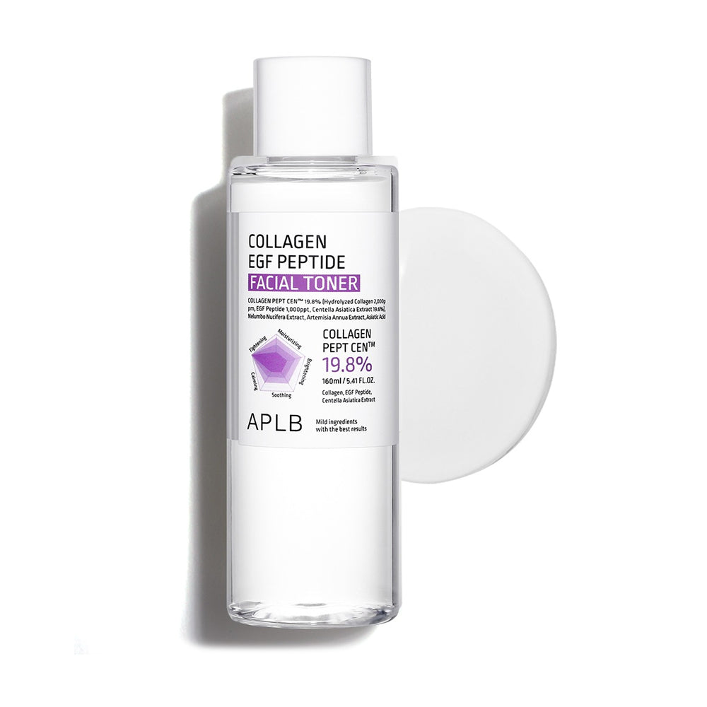 APLB APLB Collagen EGF Peptide Facial Toner 160ml - soothing - front bottle shot