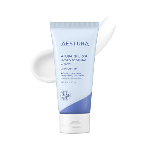 AESTURA AESTURA Atobarrier365 Hydro Soothing Cream 80ml - hydrating - front bottle shot