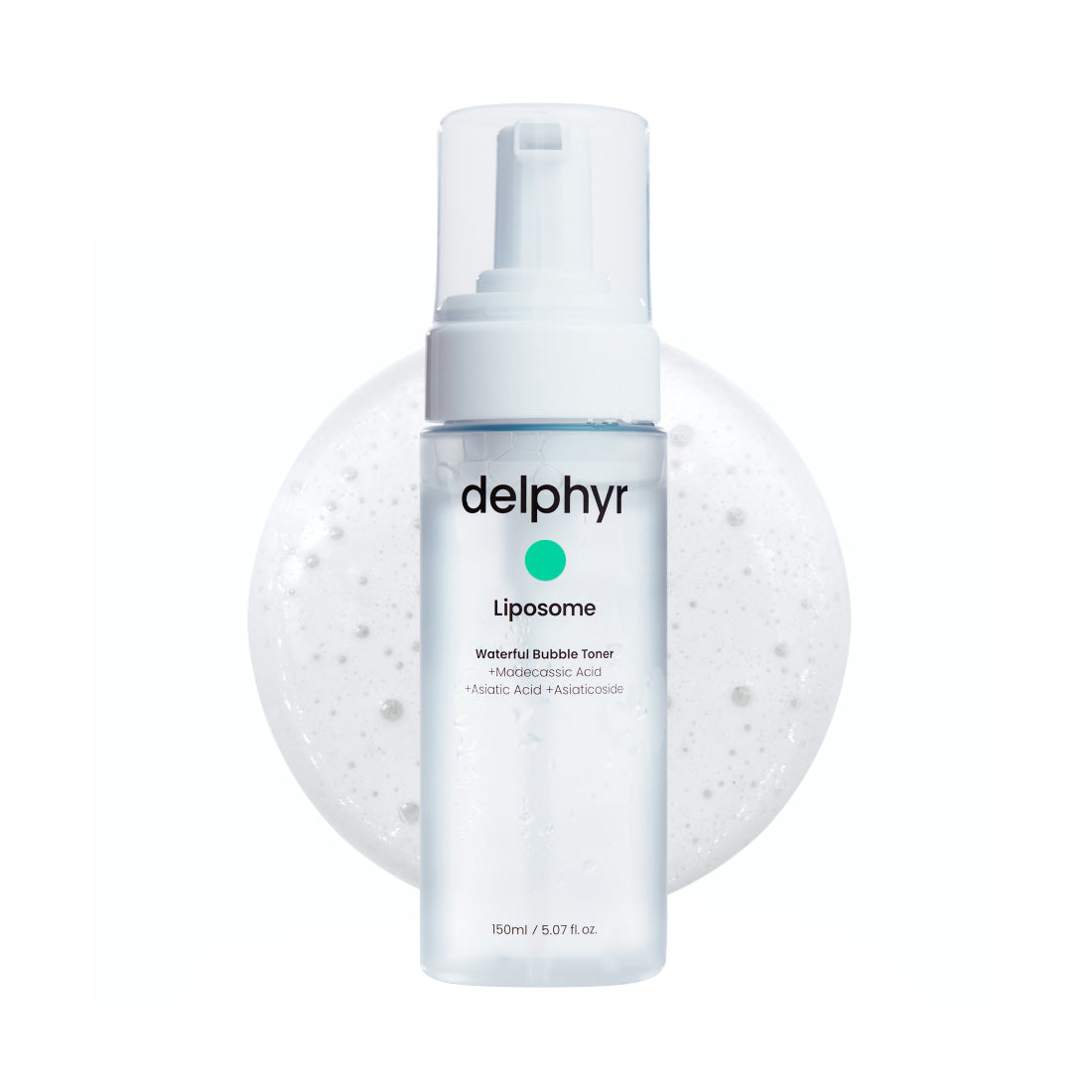 delphyr delphyr Liposome Waterful Bubble Toner 150ml - hydrating - front bottle shot