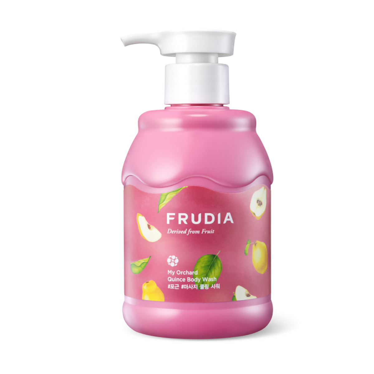 FRUDIA FRUDIA My Orchard Quince Body Wash 350ml - hydrating - front bottle shot