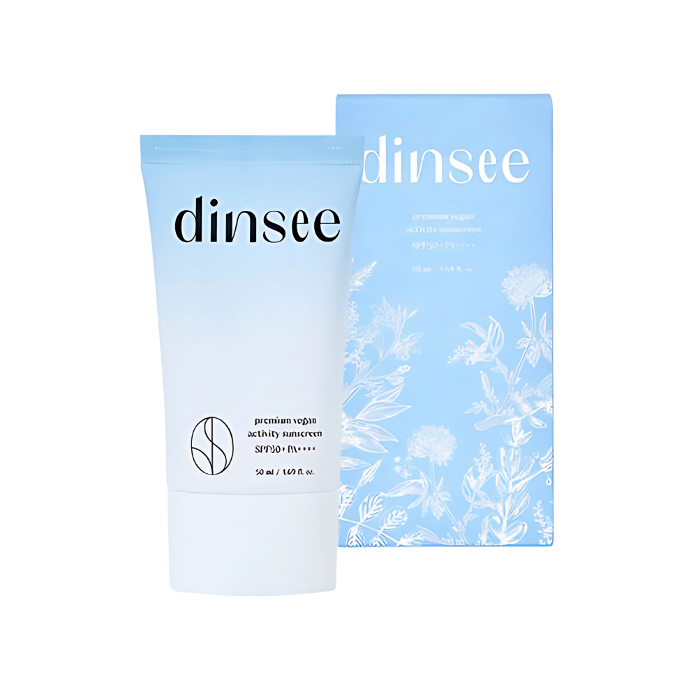 dinsee dinsee Premium Vegan Activity Sunscreen SPF50+ PA++++ 50ml - hydrating - front bottle shot