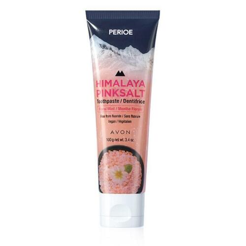 PERIOE PERIOE Himalayan Pink Salt Toothpaste, Floral Mint 100g - soothing - front bottle shot