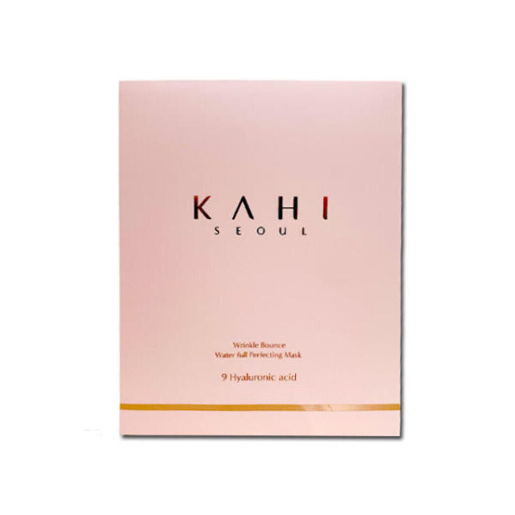 KAHI KAHI Wrinkle Bounce Water Full Perfecting Mask 35gx6ea - hydrating - front bottle shot