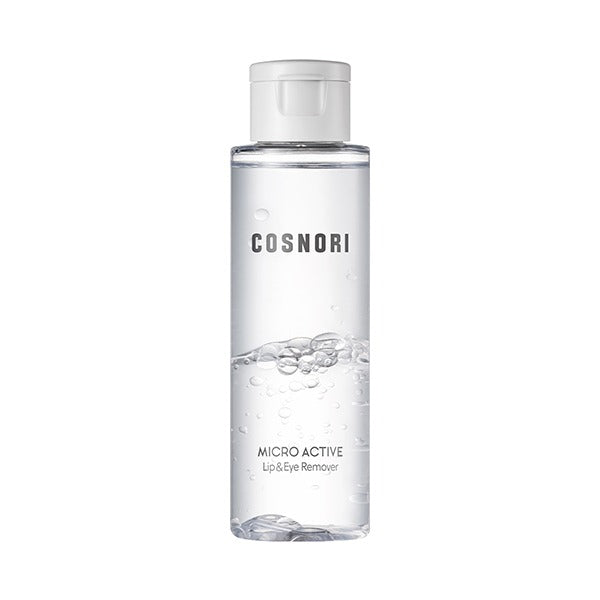 COSNORI COSNORI Micro Active Lip&eye Remover 100ml - hydrating - front bottle shot