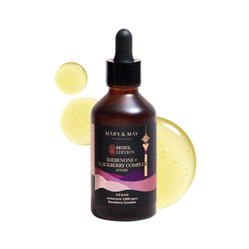 Mary&May Mary&May Idebenone+Blackberry Complex Serum 80ml - daily care - front bottle shot