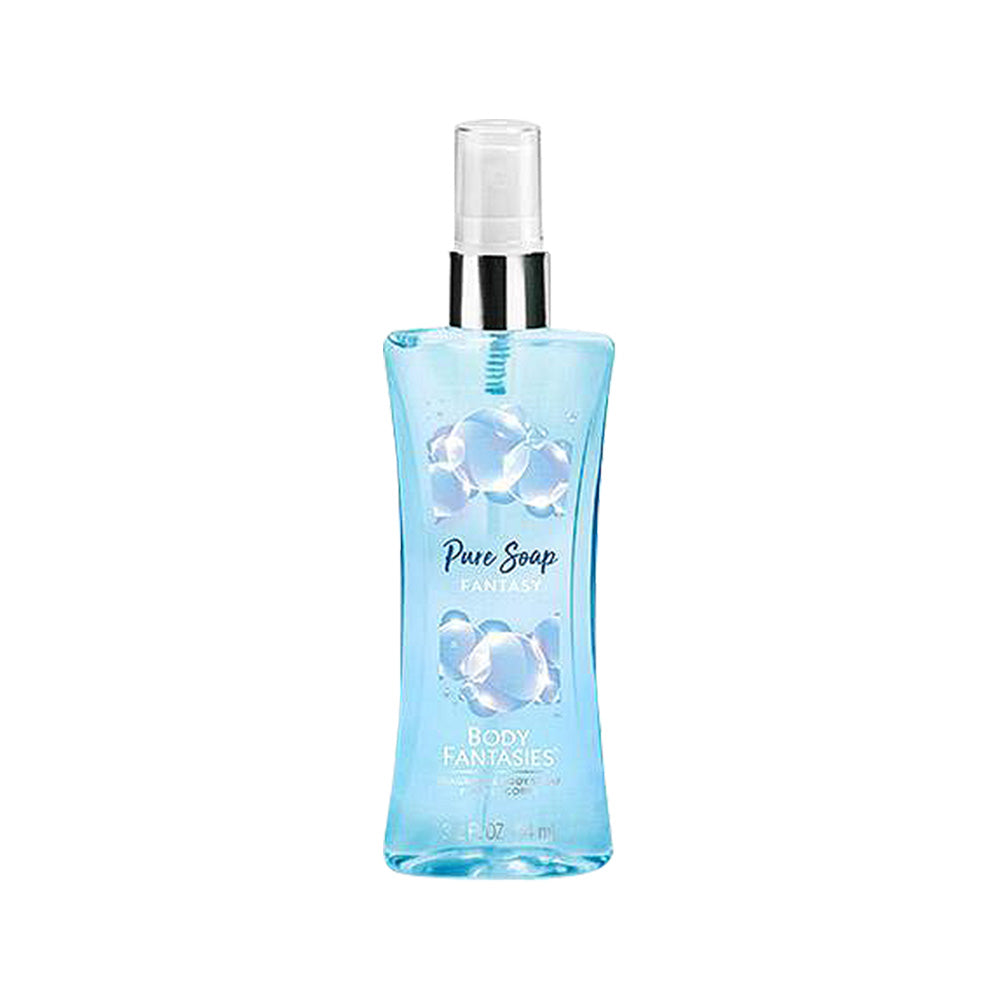 BODY FANTASIES BODY FANTASIES Body Spray Pure Soap Fantasy 94ml - daily care - front bottle shot