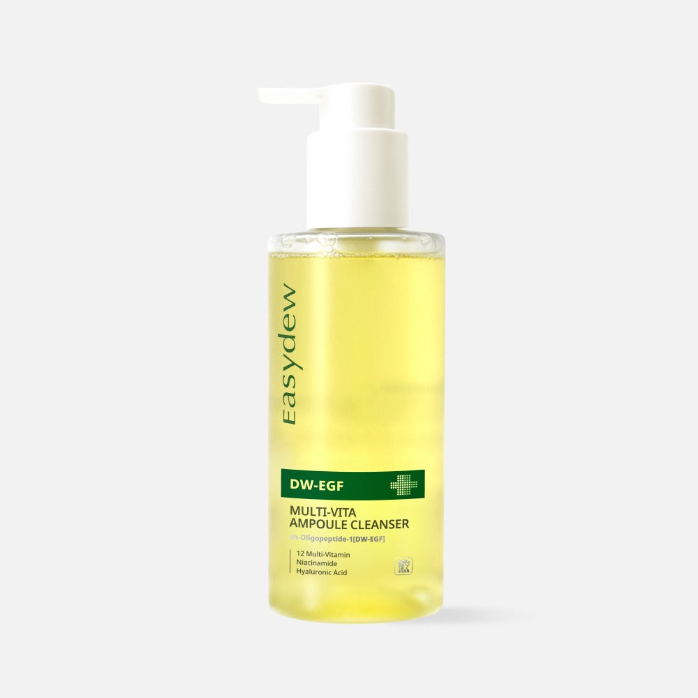 easydew easydew DW-EGF Multi-Vita Ampoule Cleanser 200ml - hydrating - front bottle shot