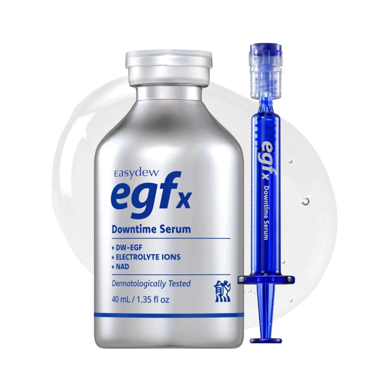 easydew easydew EGFx Downtime Serum 40ml - hydrating - front bottle shot