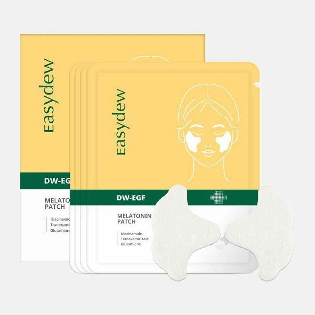 easydew easydew EX DW-EGF Melatoning Patch 5g*4P - hydrating - front bottle shot