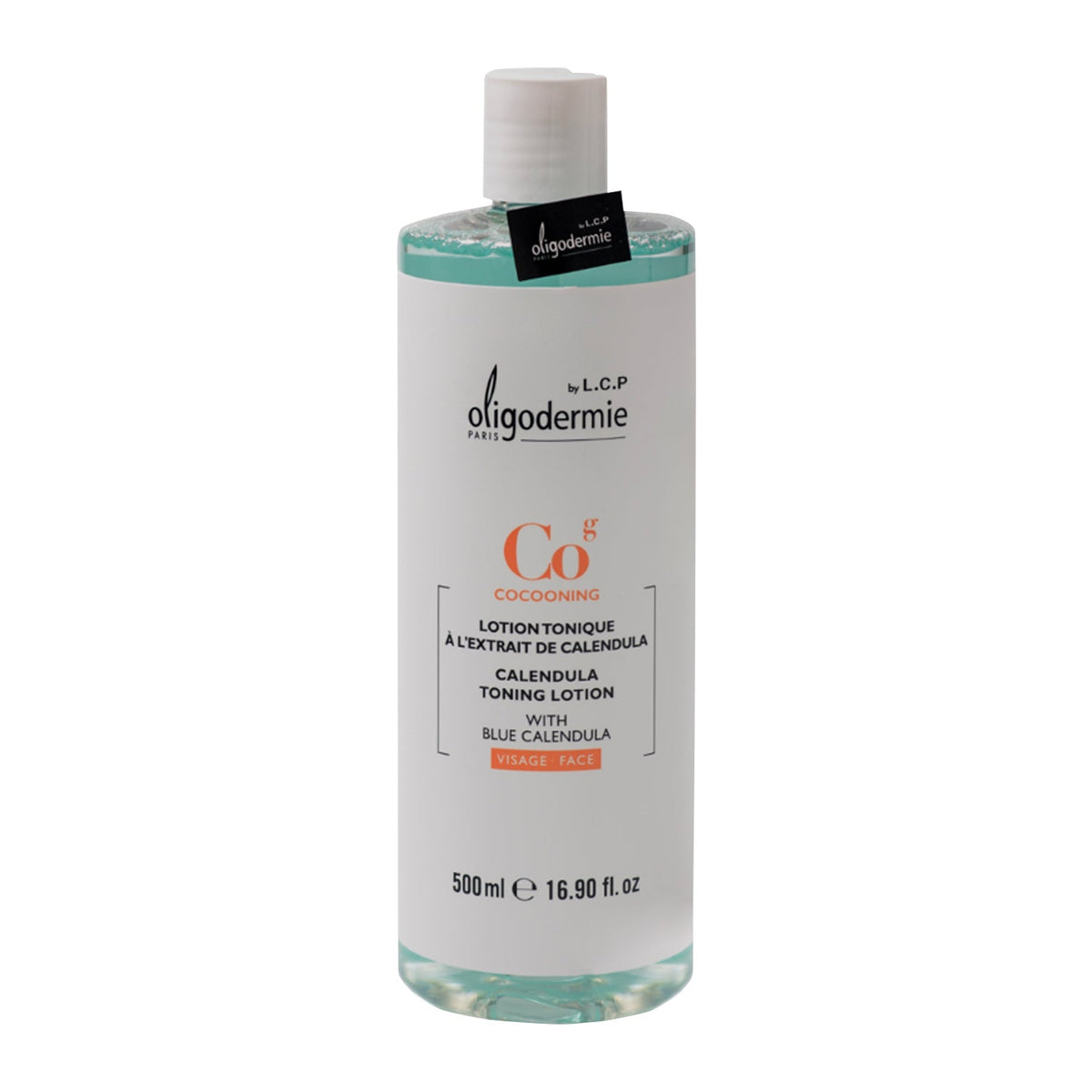 Oligidermie Oligidermie Calendula Toning Lotion 500ml - hydrating - front bottle shot
