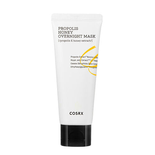 COSRX COSRX Full Fit Propolis Honey Overnight Mask 60ml - hydrating - front bottle shot