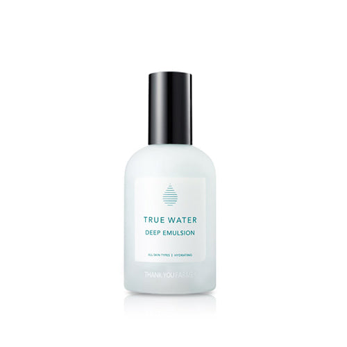 THANK YOU FARMER THANK YOU FARMER True Water Deep Emulsion 130ml - hydrating - front bottle shot