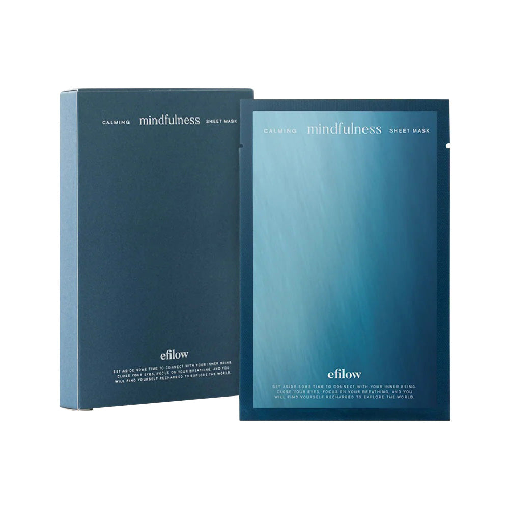 efilow efilow Calming Mindfulness Sheet Mask 24ml 10ea - soothing - front bottle shot
