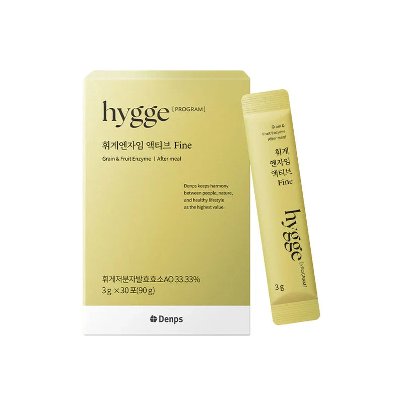 Denps Denps Hygge Enzyme Active Fine 30 pcs - daily care - front bottle shot