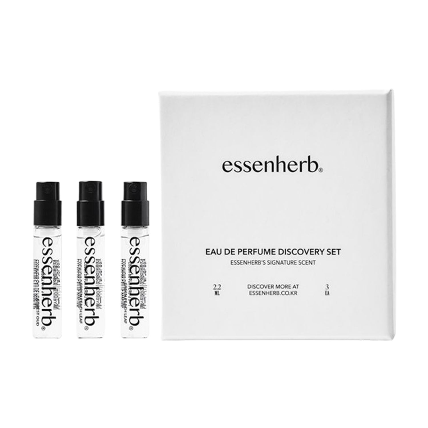 essenherb essenherb Eau de Parfum Discovery Set (2ml * 3ea) - daily care - front bottle shot