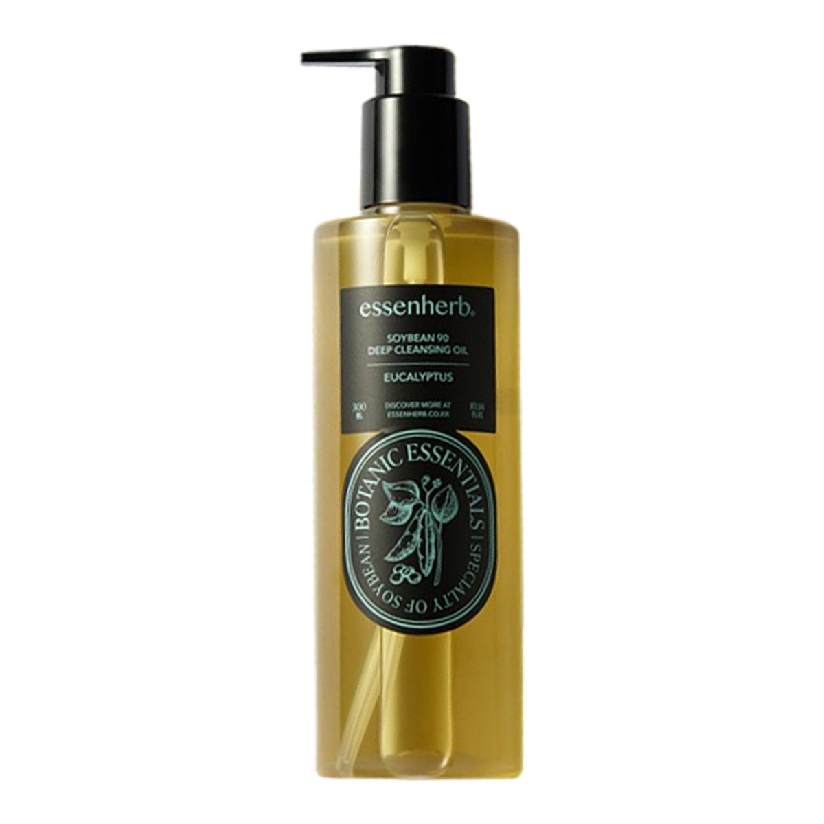 essenherb essenherb Soybean 90 Deep Cleansing Oil Eucalyptus 300ml - cleansing - front bottle shot
