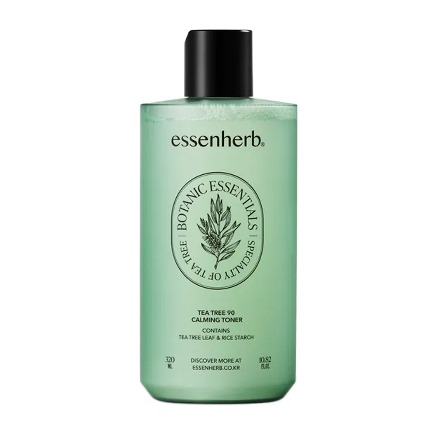 essenherb essenherb Tea Tree 90 Calming Toner 320ml - soothing - front bottle shot