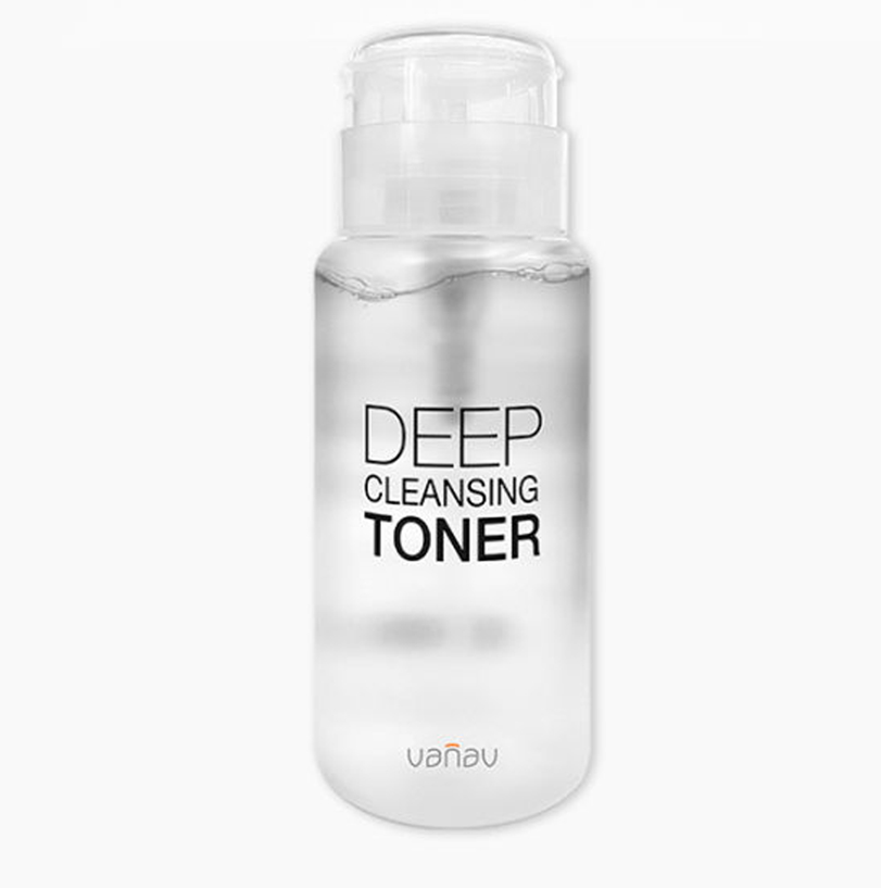 VANAV VANAV Deep Cleansing Toner 200ml - soothing - front bottle shot