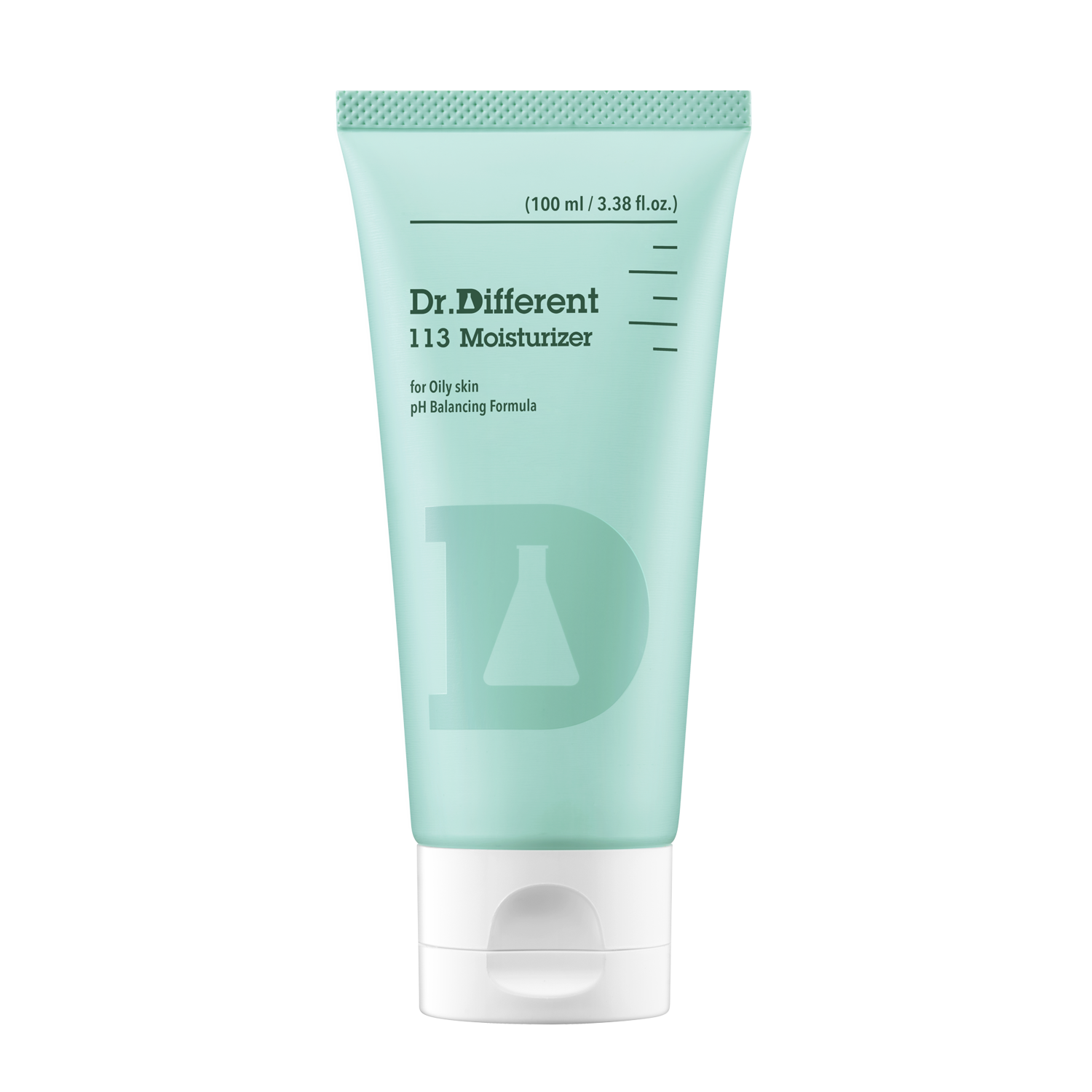Dr.Different Dr.Different 113 Moisturizer for Oily Skin 100ml - hydrating - front bottle shot